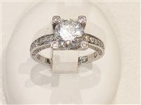 Anello Vidali Gioielli Donna in Argento Zircone ANAR-25-34 - ANAR-25-34